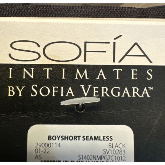 Lot‎ Of 5 Seamless Boy shorts Underwear By Sophia Vergara XL 2 Black 3 Lavender - Picture 4 of 7